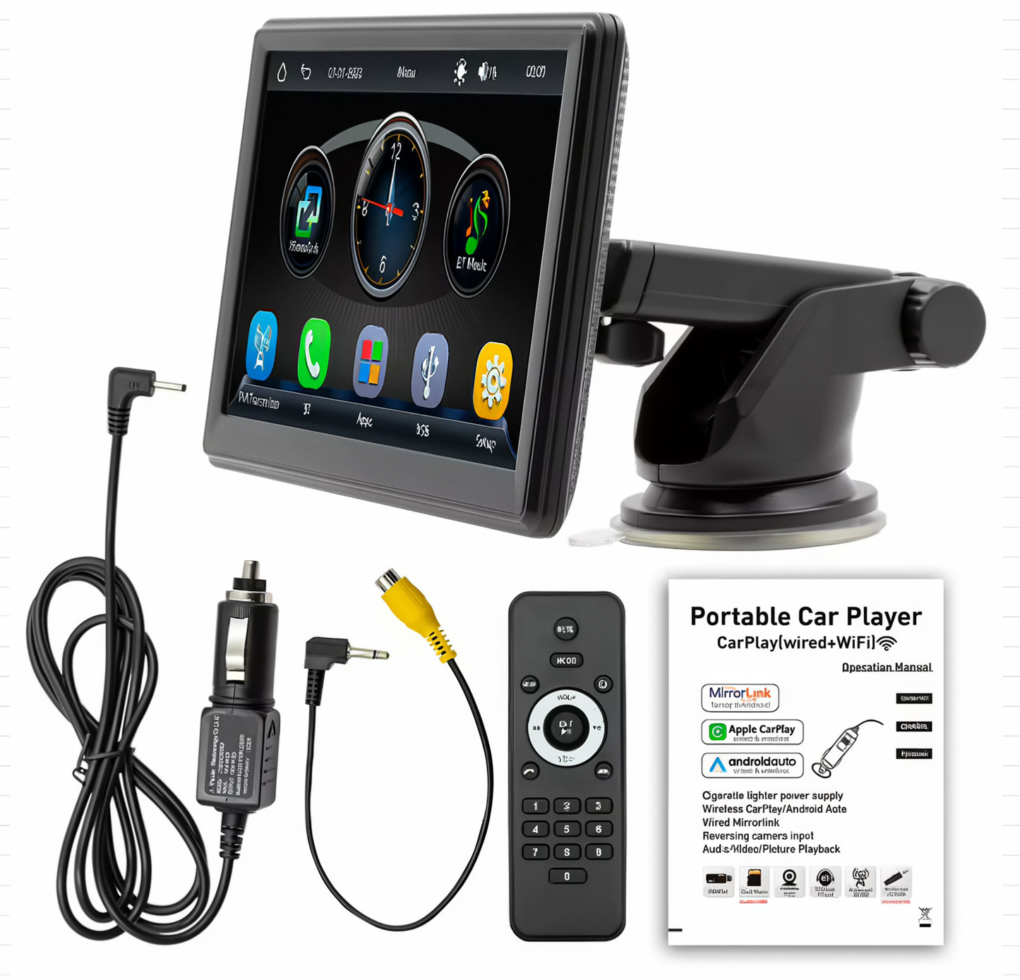 DriveXperience Pro 7" - Carplay & Android Auto Wireless Hub